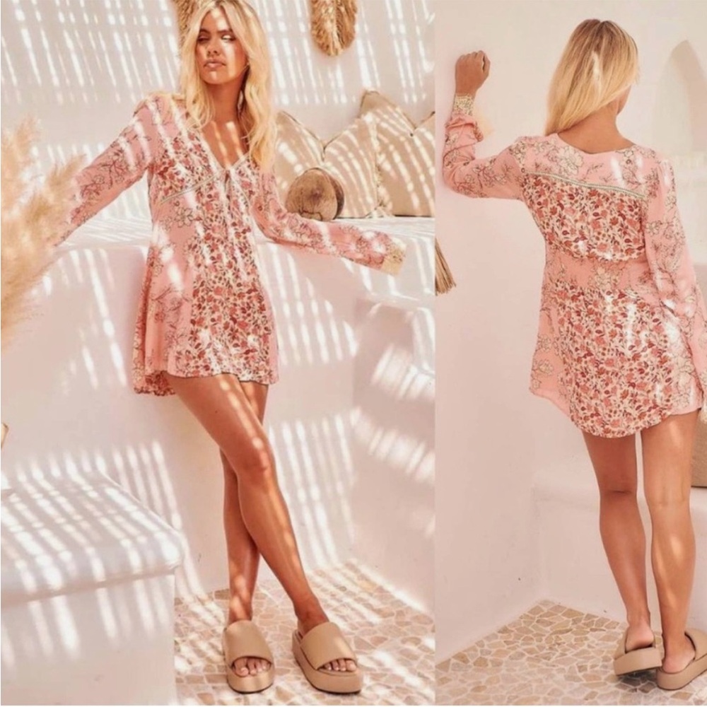 Free People Odette Printed Tunic Top